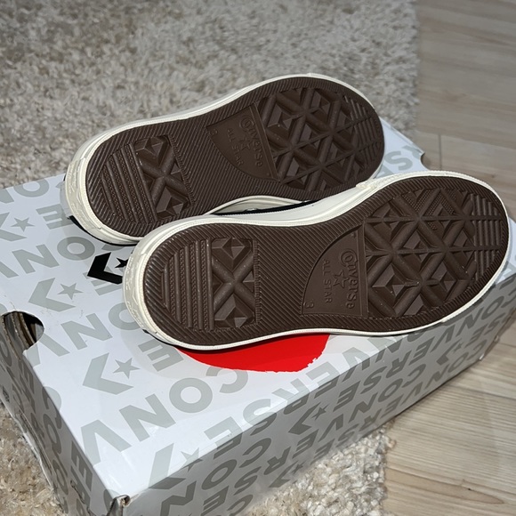 CONVERSE X COMME DES GARCONS PLAY ALL STAR CHUCK '70 OX - BLACK - Picture 6 of 8